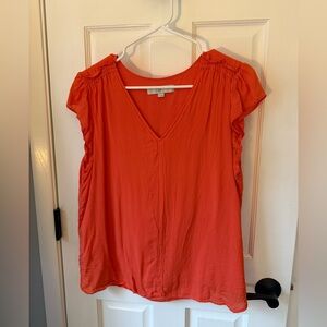 LOFT Women's Coral Blouse